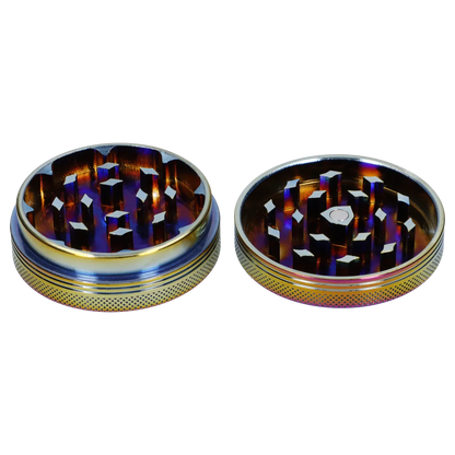 Famous X Each Famous X Prism 2pc Grinder - Rainbow | Canna Cabana Storage