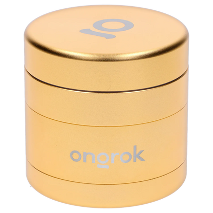 Ongrok Each Ongrok - 4 Piece EZ Open Grinder 2.0 - Gold Grinders