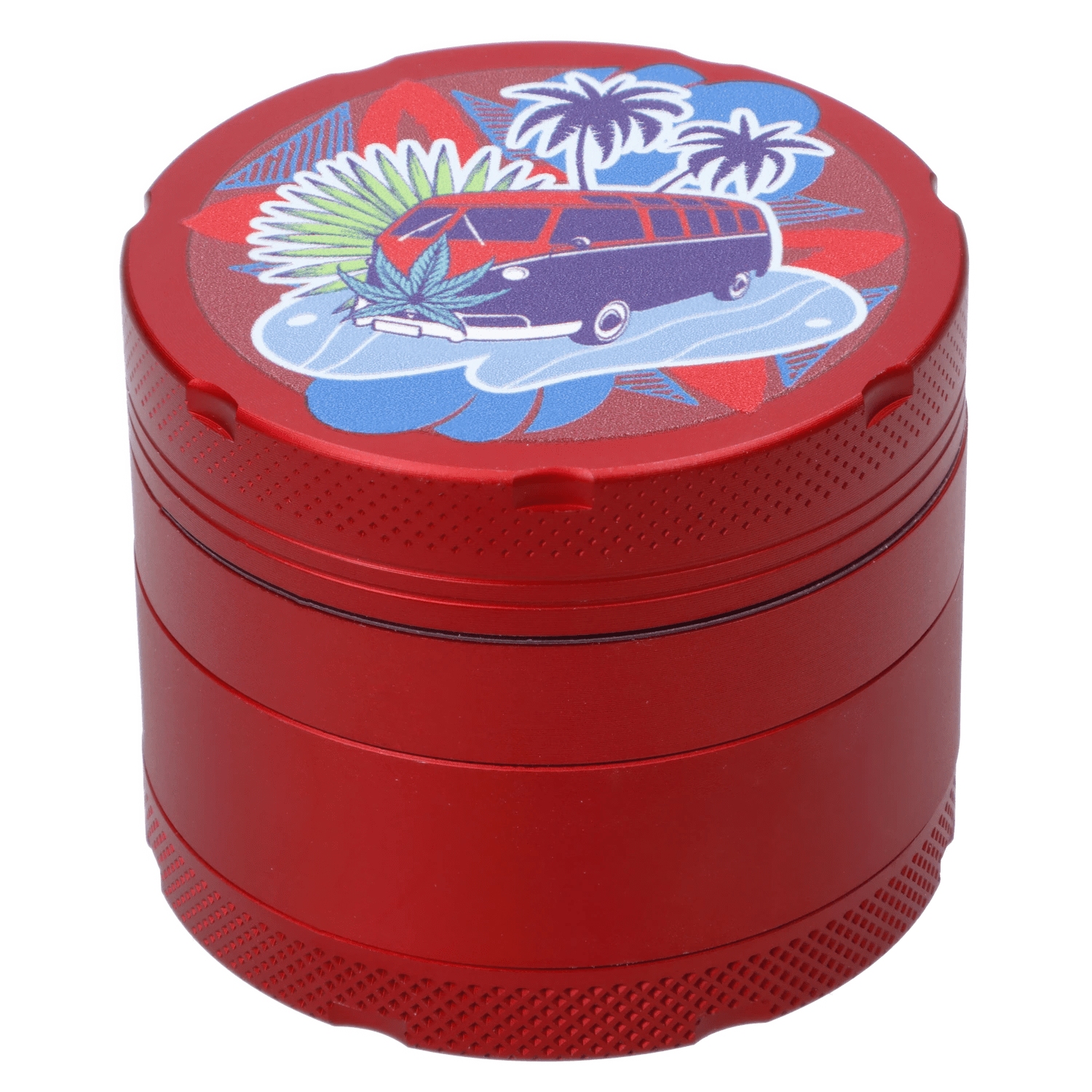 Cabana Cannabis Co. EACH Cabana Cannabis Co. 3-Stage Grinder Surfari Red Grinders