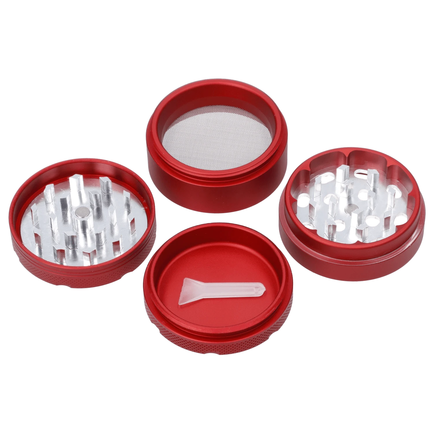 Cabana Cannabis Co. EACH Cabana Cannabis Co. 3-Stage Grinder Surfari Red Grinders