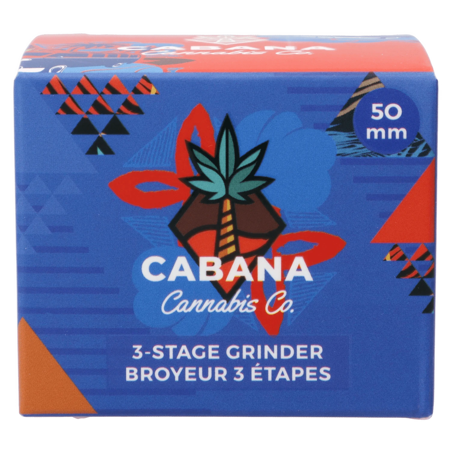 Cabana Cannabis Co. EACH Cabana Cannabis Co. 3-Stage Grinder Surfari Red Grinders
