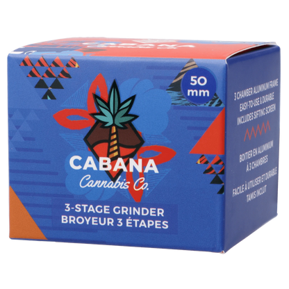 Cabana Cannabis Co. EACH Cabana Cannabis Co. 3-Stage Grinder Surfari Red Grinders