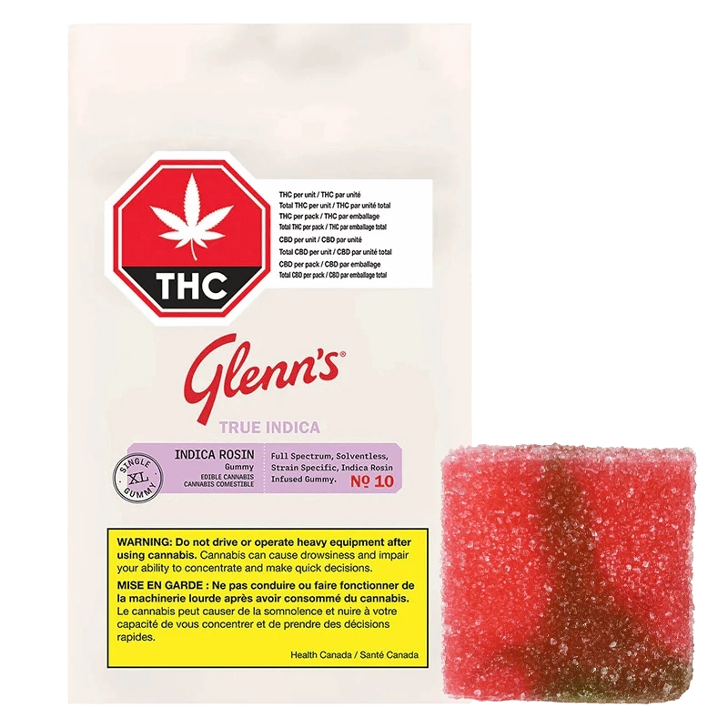 Glenn's 1 Pack Glenn's MDZ Strawberry Watermelon Hash Rosin Gummies Edibles Gummies