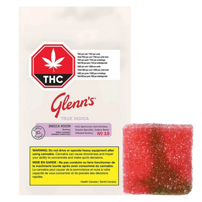 Glenn's 1 Pack Glenn's MDZ Strawberry Watermelon Hash Rosin Gummies Edibles Gummies