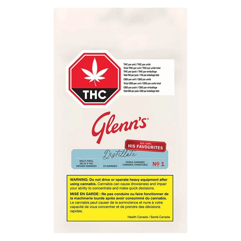 Glenn's 10 Pack Glenn's Edibles Multi Pack Gummies - Hybrid 10-Pack Gummies