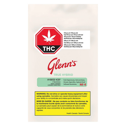 Glenn's 2 Pack Glenn's Full Spectrum Strain Specific Kief Gummies Gummies