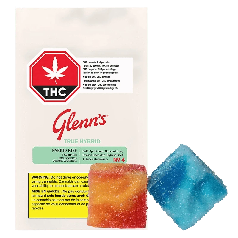 Glenn's 2 Pack Glenn's Full Spectrum Strain Specific Kief Gummies Gummies