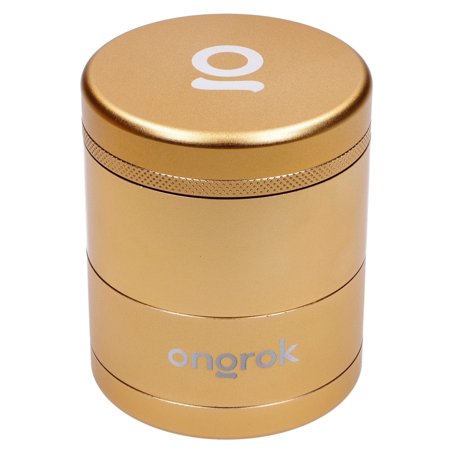 Ongrok Toothless 5-Piece Grinder - Gold Aircraft Aluminum: Lowest