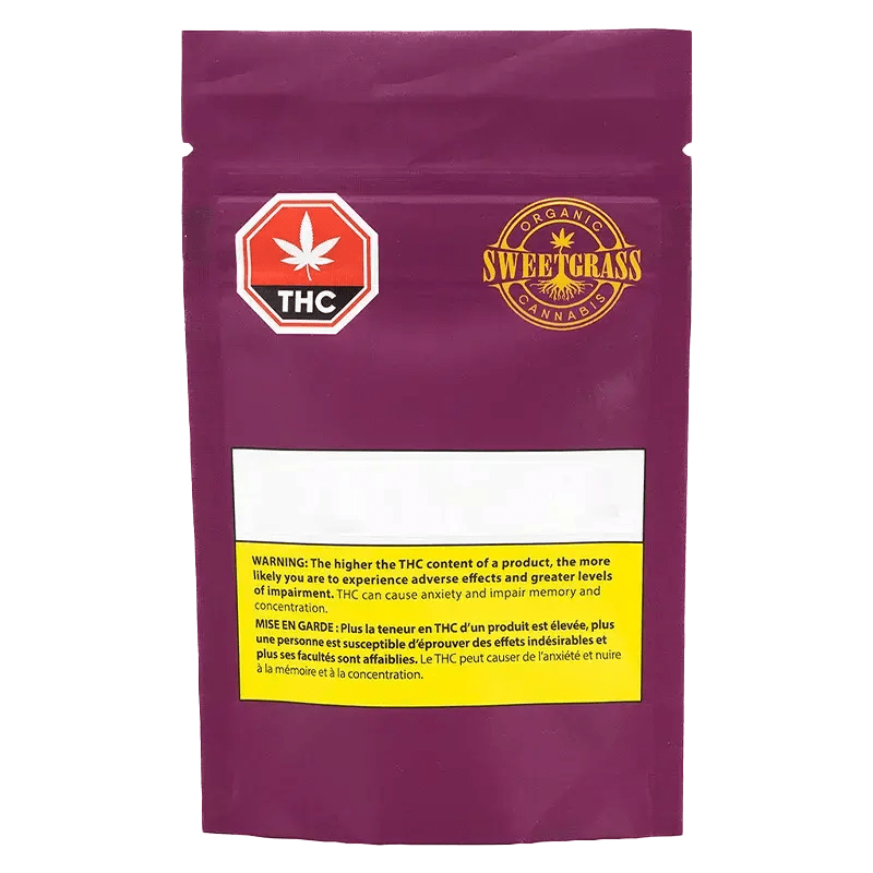 Sweetgrass Organic Cannabis 14 g Whole Flower