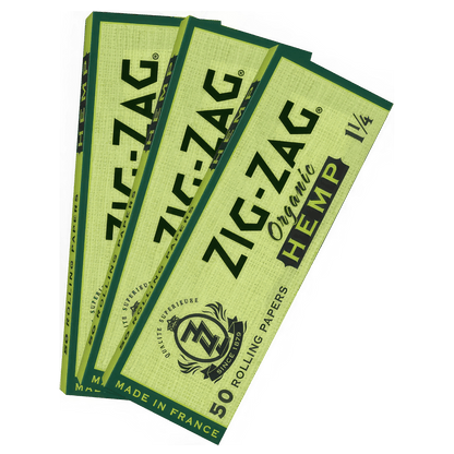 Zig Zag Each Zig Zag Organic Hemp Rolling Papers - 1 ¼ Papers & Cones