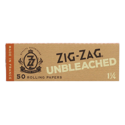 Zig Zag Each Zig Zag Unbleached Rolling Papers -1 ¼ Papers & Cones