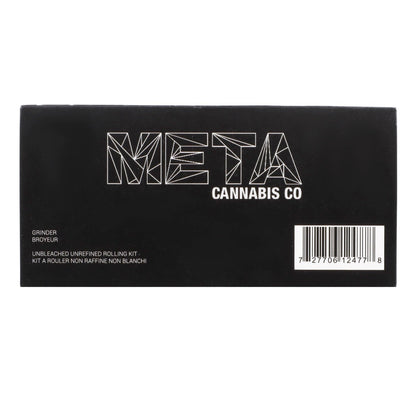 Front view of the Unbleached Burn Kit packaging, displaying the brand name and logo in bold white letters against a dark backdrop.