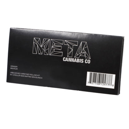 Front view of the Unbleached Burn Kit packaging with bold black lettering against a neutral beige background.