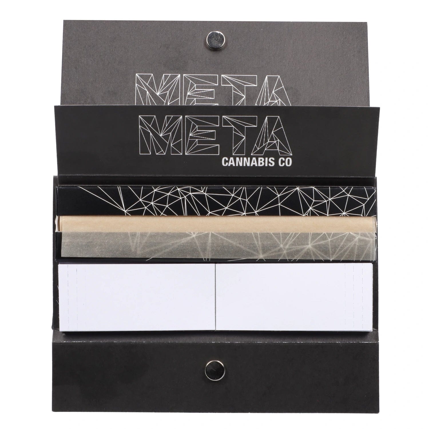 Front view of the Unbleached Burn Kit, showcasing a closed, rectangular packaging with minimalist branding.