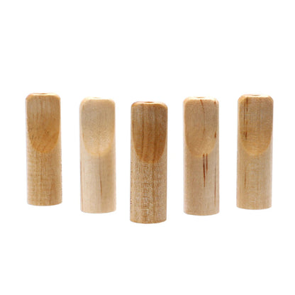 Zig Zag Wood Tips - 5pk