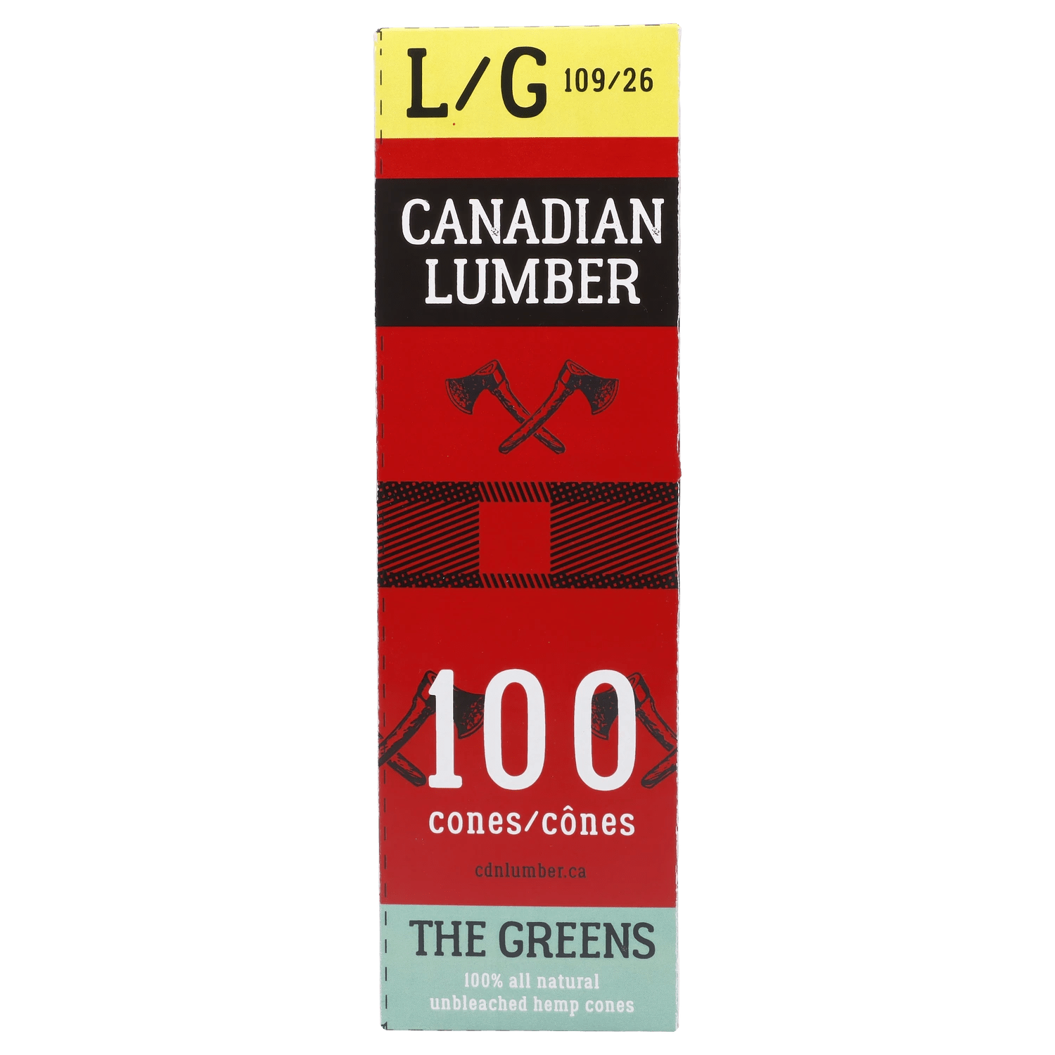 Canadian Lumber Each Canadian Lumber Greens/Hemp Mini Tower of Cones - 109/26 - Large Replacement Parts