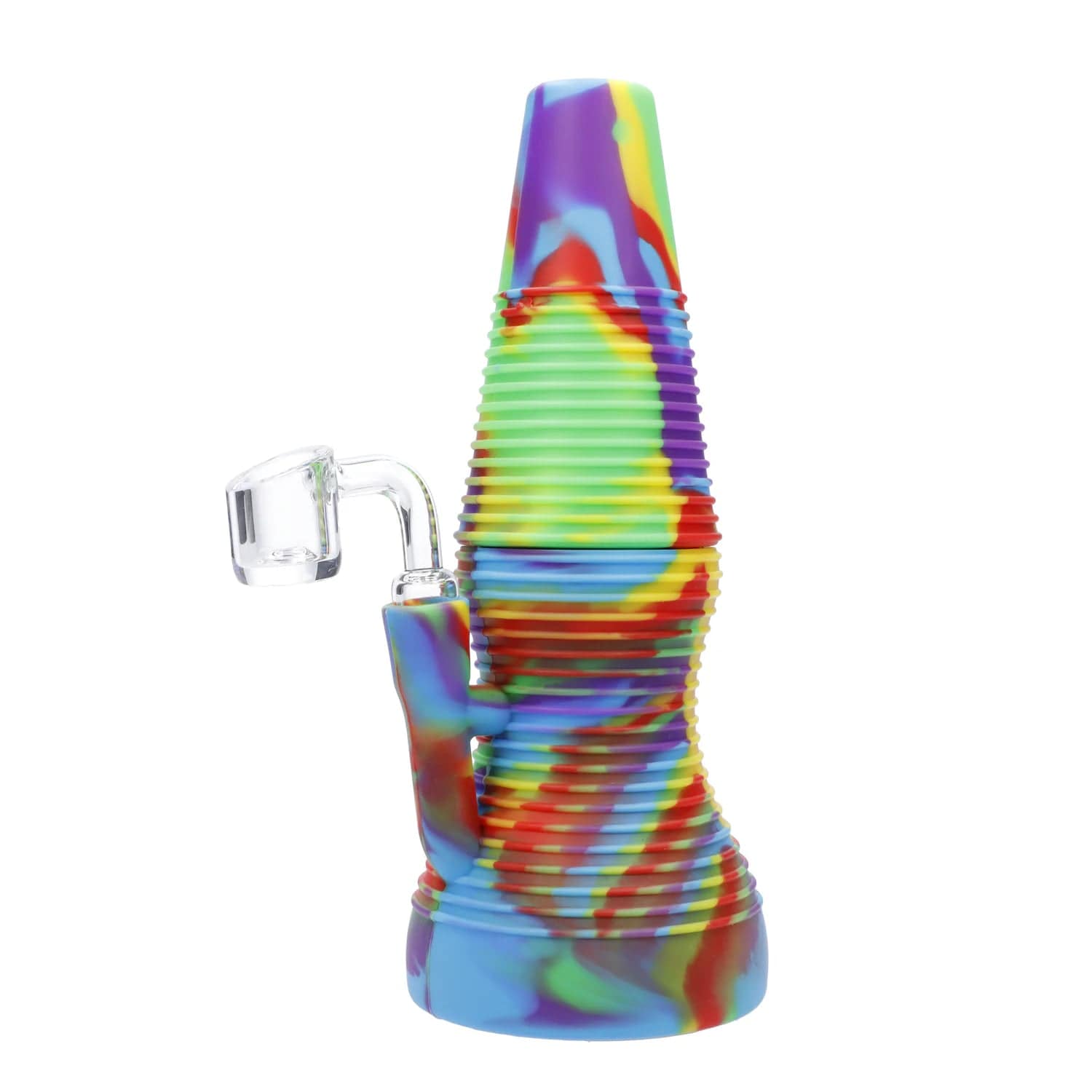 Valiant Each Valiant Silicone Dab Rig - Rainbow Bongs