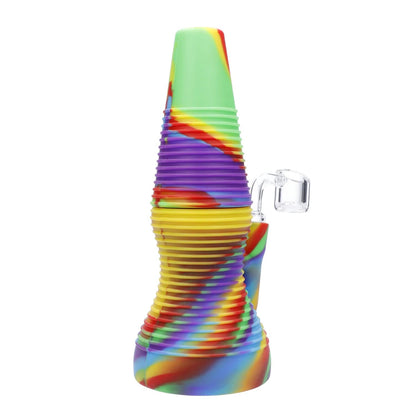 Valiant Each Valiant Silicone Dab Rig - Rainbow Bongs