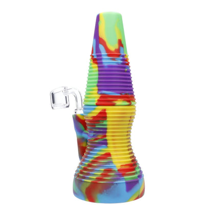 Valiant Each Valiant Silicone Dab Rig - Rainbow Bongs