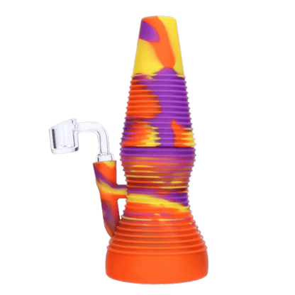 Valiant Each Valiant Silicone Dab Rig - Orange Yellow & Purple Dab Rigs