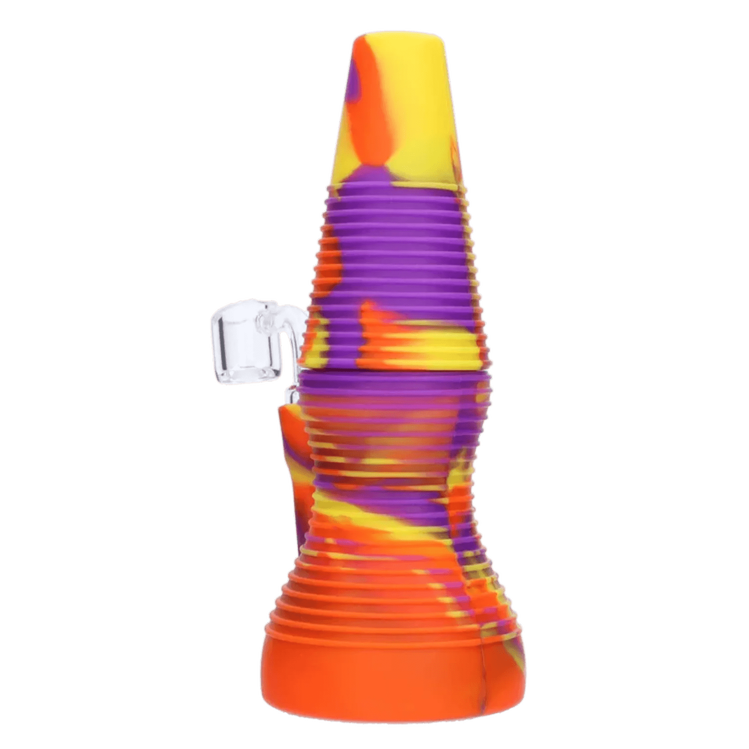 Valiant Each Valiant Silicone Dab Rig - Orange Yellow & Purple Dab Rigs