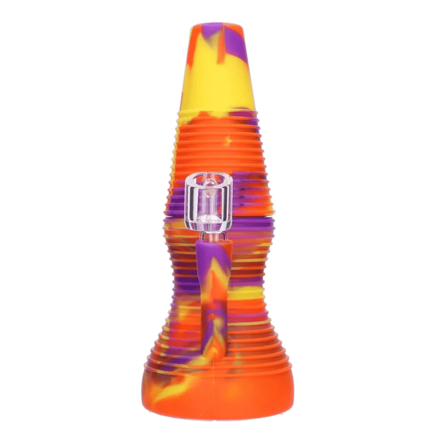 Valiant Each Valiant Silicone Dab Rig - Orange Yellow & Purple Dab Rigs