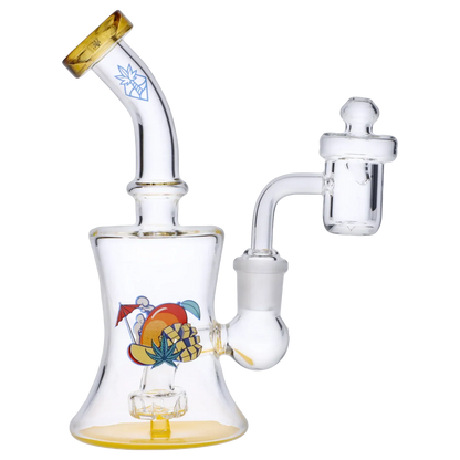 Cabana Cannabis Co. Each Cabana Cannabis Co. Ahoy Dab Rig Yellow | Canna Cabana Dab Rigs