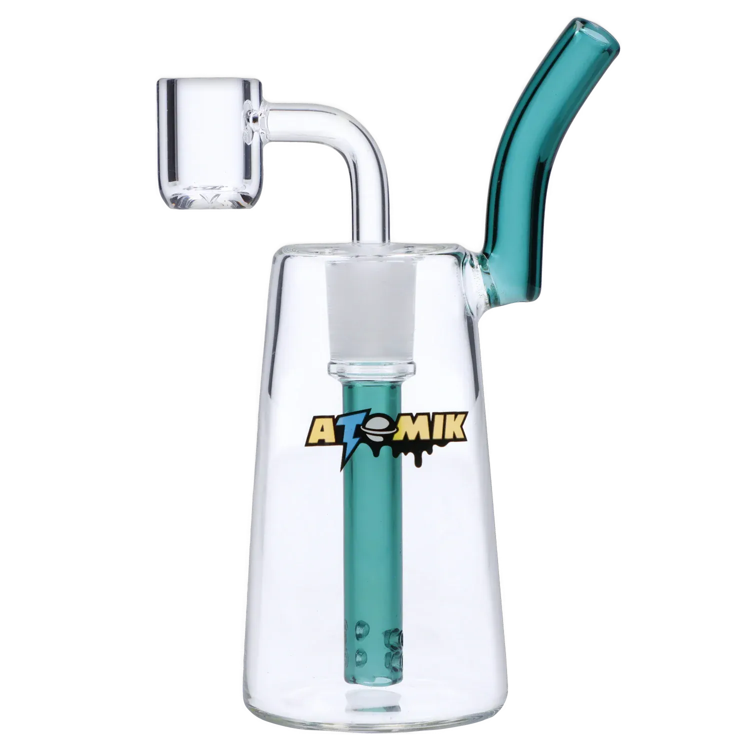 Atomik Each Atomik Milky Way 6" Dab Rig - Glass Water Pipe Dab Rigs