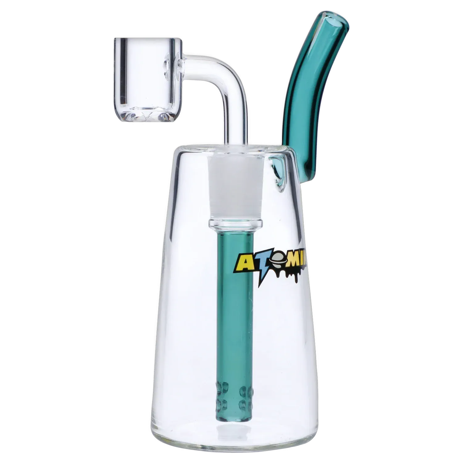 Atomik Each Atomik Milky Way 6" Dab Rig - Glass Water Pipe Dab Rigs