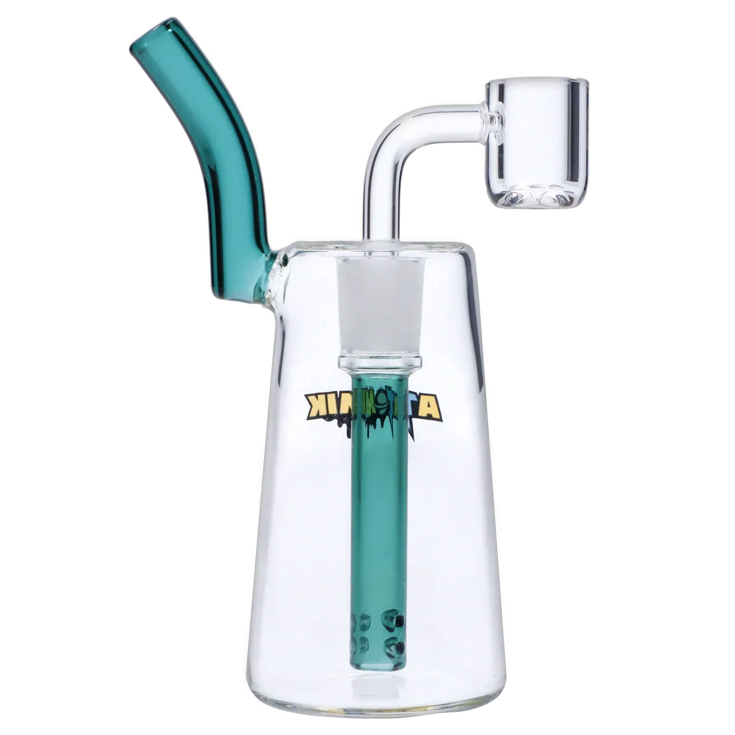 Atomik Each Atomik Milky Way 6" Dab Rig - Glass Water Pipe Dab Rigs