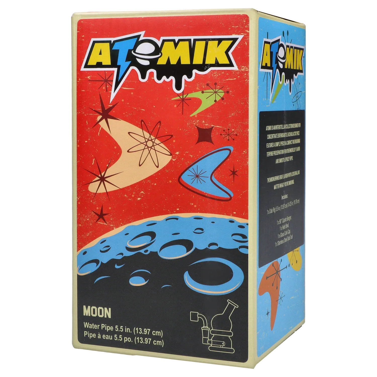 Atomik Each Atomik Moon Dab Rig 5.5" Concentrate Water Pipe Dab Rigs