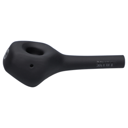 A close-up of the RYOT - Stand Up Spoon, showing its metallic bowl and smooth, curved form against a plain white background.