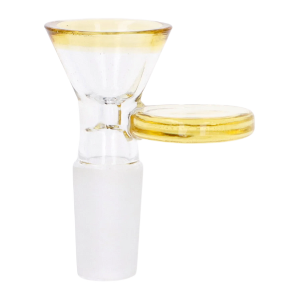 Valiant Each BOWL W/HANDLE 14mm-YELLOW Accessories