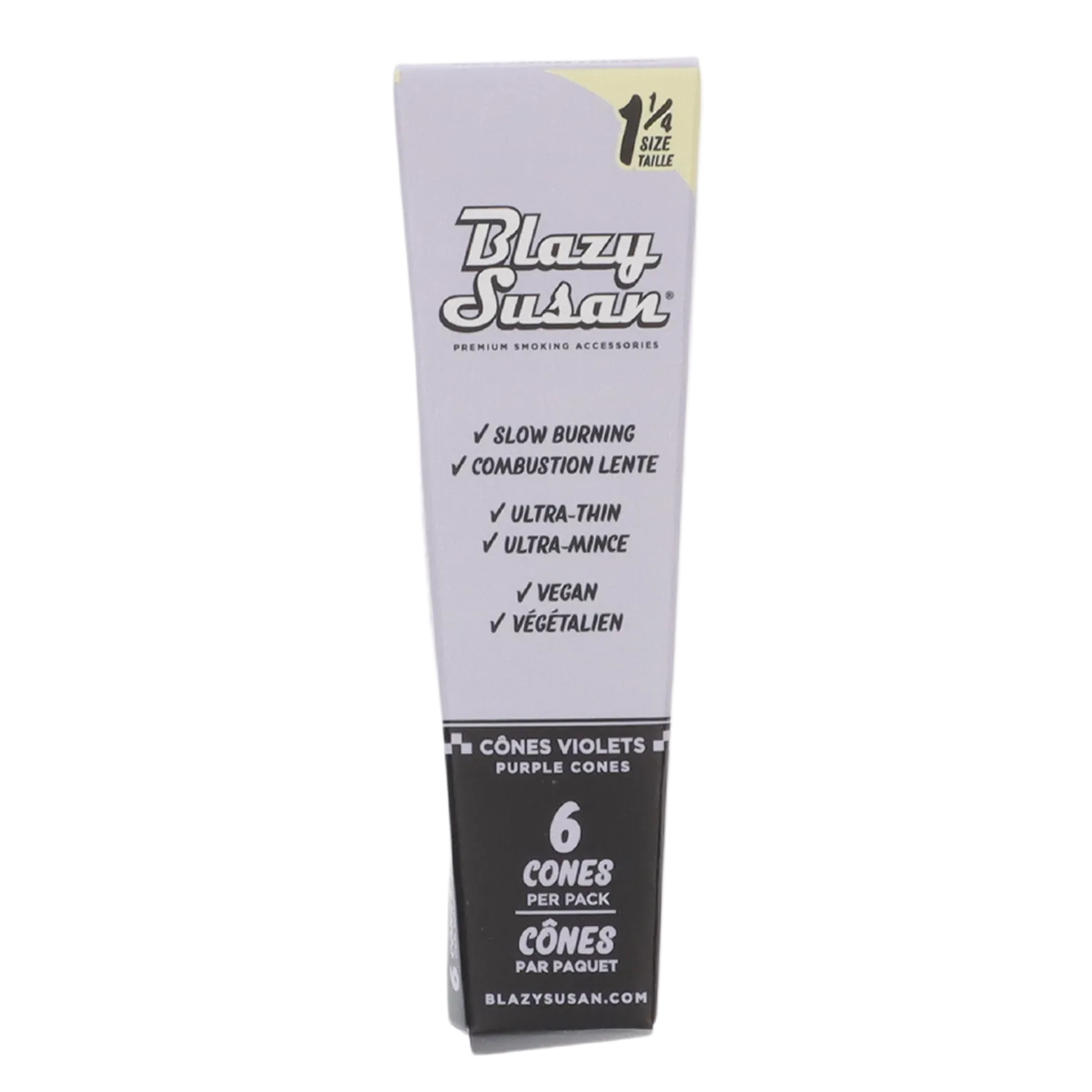 Blazy Susan Each Purp 1 1/4 Cones Display Box - 6 cones x 21 packs Accessories
