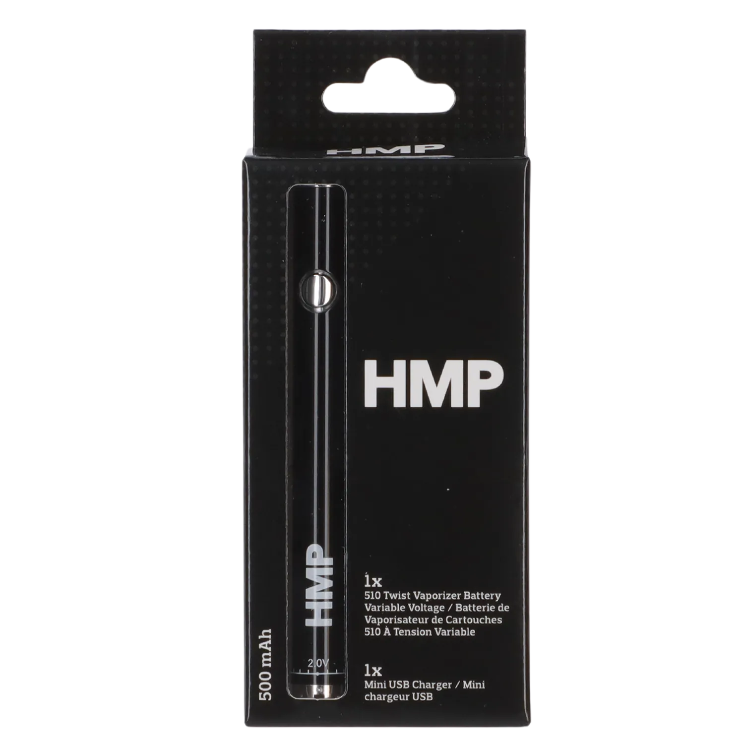 HoneyStick Each HMP HoneyStick-510 VV Twist BLACK Vape Batteries