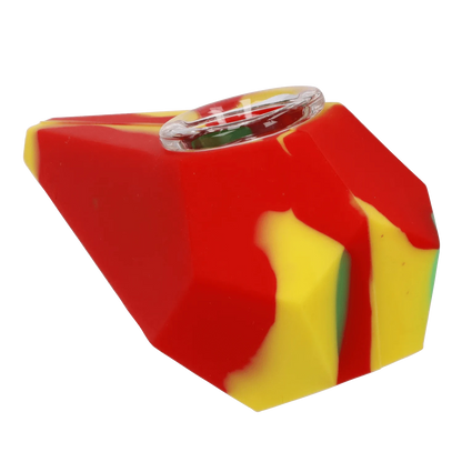 Valiant Each Valiant Silicone Diamond Hand Pipe - Assorted Handpipes