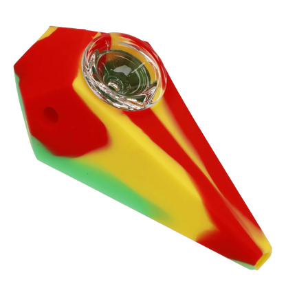 Valiant Each Valiant Silicone Diamond Hand Pipe - Assorted Handpipes