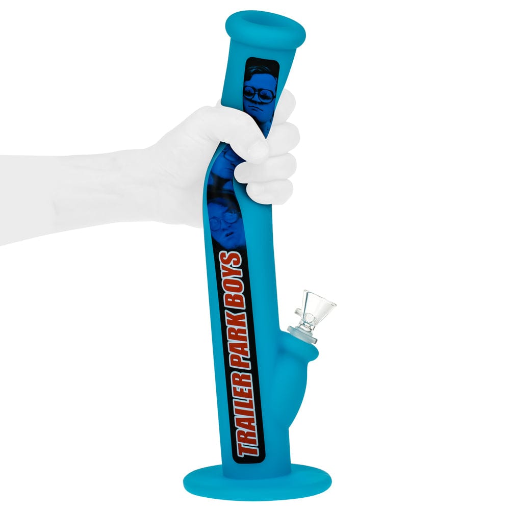 TPB Each TPB Silibong Bubbles Blue Glass Water Pipe | Canna Cabana Bongs