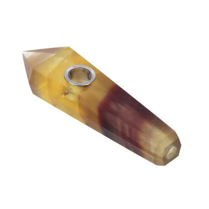 Valiant Crystal Pipe - Wood Grain