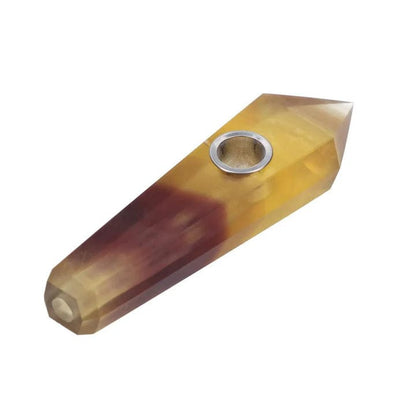 Valiant Crystal Pipe - Wood Grain