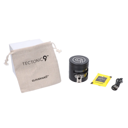 Cloudious 9 Tectonic9 Auto Dispensing Grinder Black