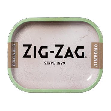 Zig Zag Organic Metal Rolling Tray-Small