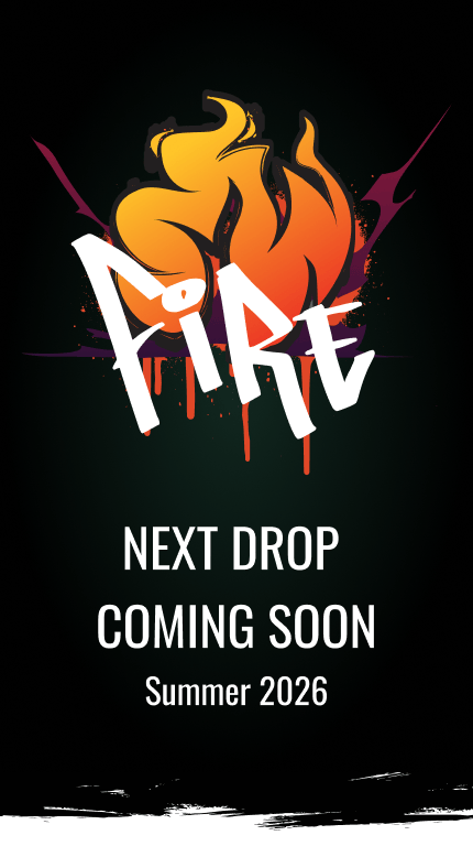 Dopezilla Elemental logo with stylized orange flame and graffiti text above the words "Next drop coming soon Summer 2026" on a dark background