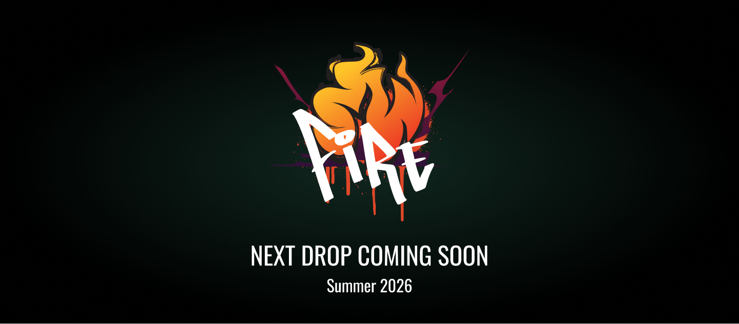 Dopezilla "Fire" graffiti-style logo above text reading Next drop coming soon and Summer 2026