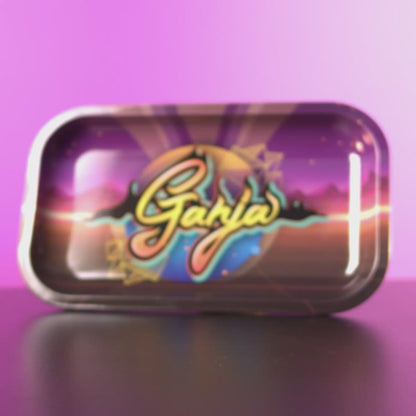 Puff Puff Pass Rolling Tray - Ganja - Medium