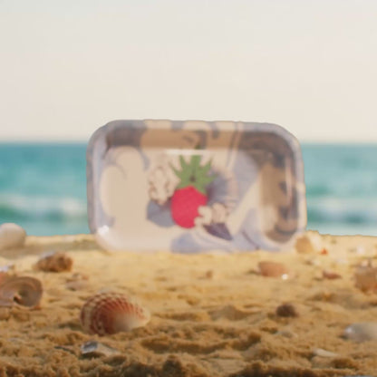 Cabana Cannabis Co Rolling Tray - Golden - Medium