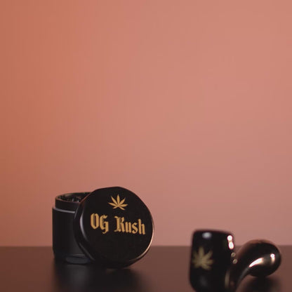 Puff Puff Pass Strains OG Kush Grinder-Black