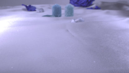 THC+CBN Blue Topaz Crystal Blue Raspberry Gummies