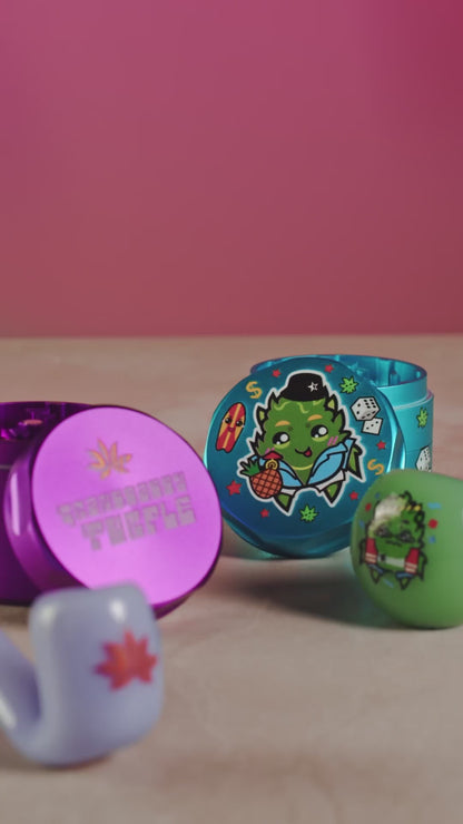 Puff Puff Pass Strains Granddaddy Grinder-Purple