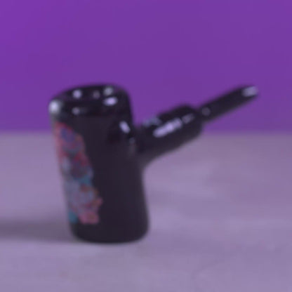 Rocklegenden Jimi Rainbow Haze Sherlock-Pfeife - Schwarz - 6 Zoll.
